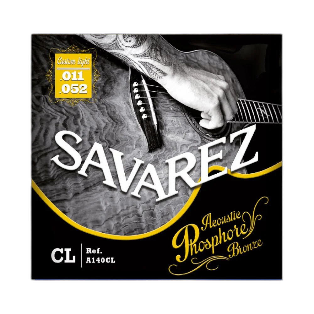 Encordoamento Violão Aço .011-.052 Savarez P. Bronze A140CL