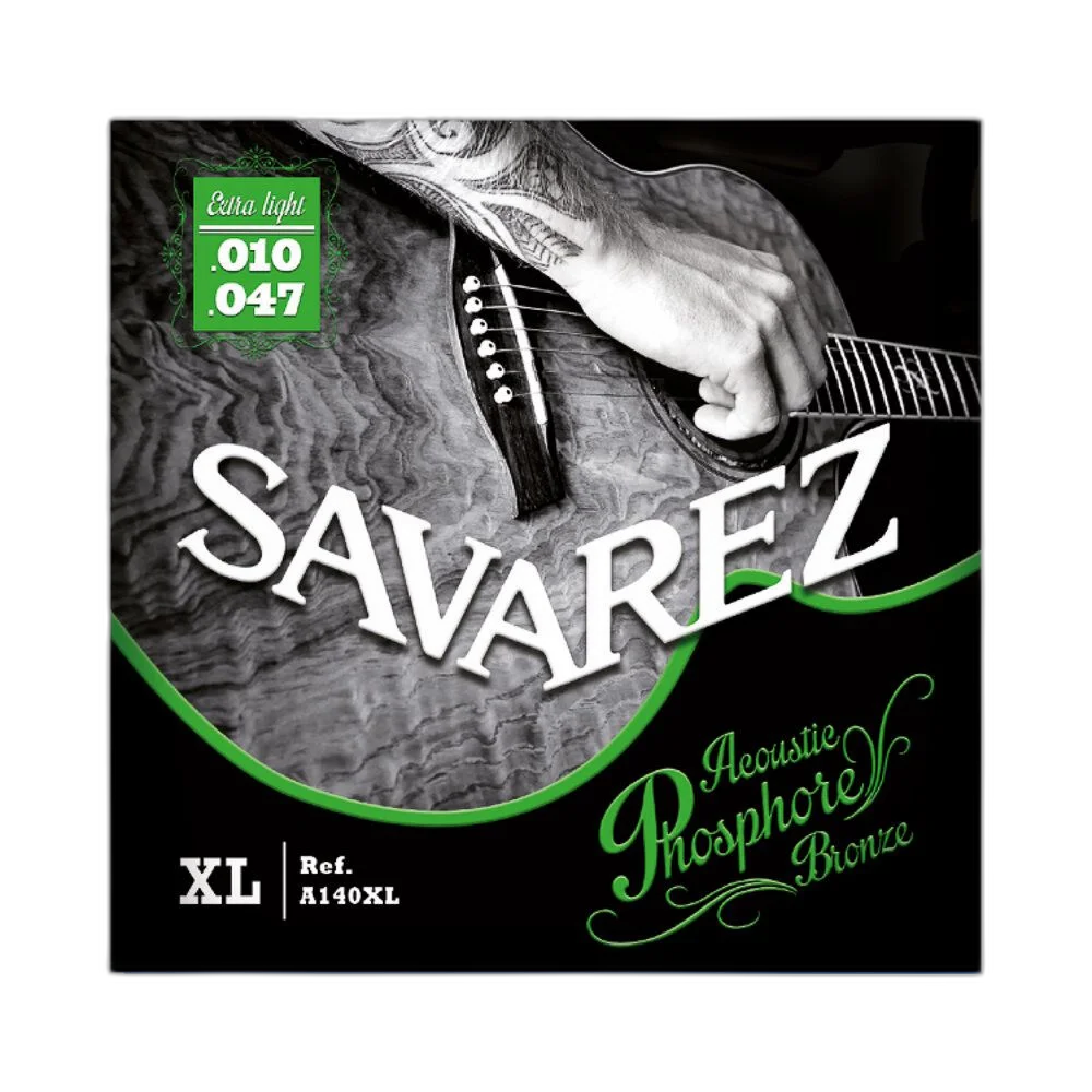Encordoamento Violão Aço .010-.047 Savarez P. Bronze A140XL