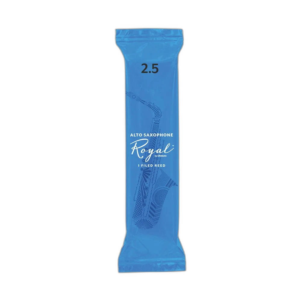 Palheta Sax Alto 2.5 (Unidade) D Addario Royal RJB0125-B25