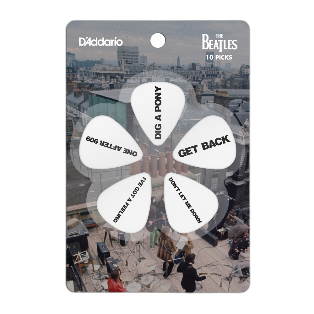 Palheta 1.0 Pesada Get Back D Addario The Beatles 1CWH6-10B8