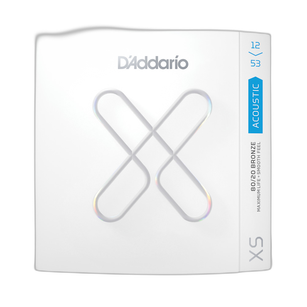 Encordoamento Violão Aço Revestido 12-53 D Addario XS 80/20