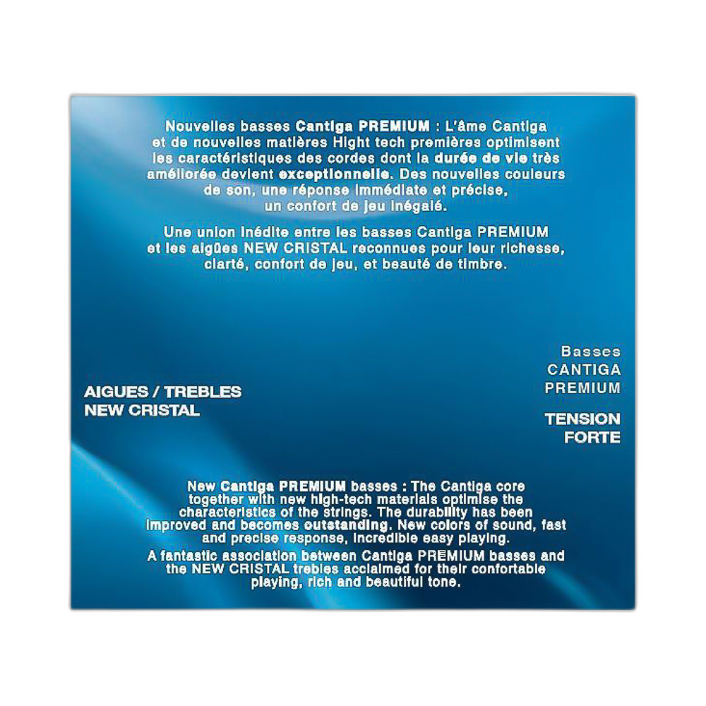 Encordoamento Violão Nylon Savarez N Cristal Cantiga Premium