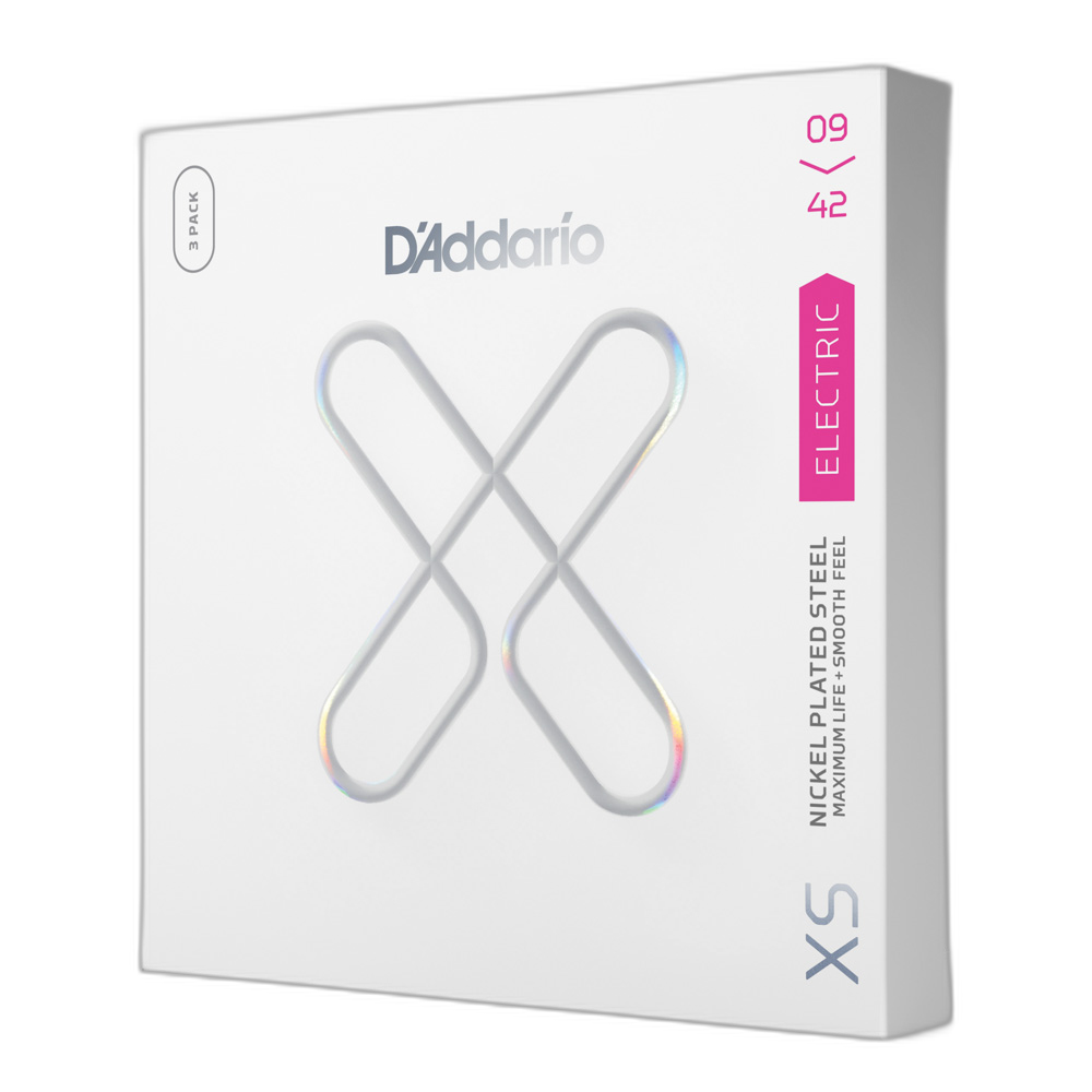 Encordoamento Guitarra Revestido 09-42 (3 Jogos) DAddario XS