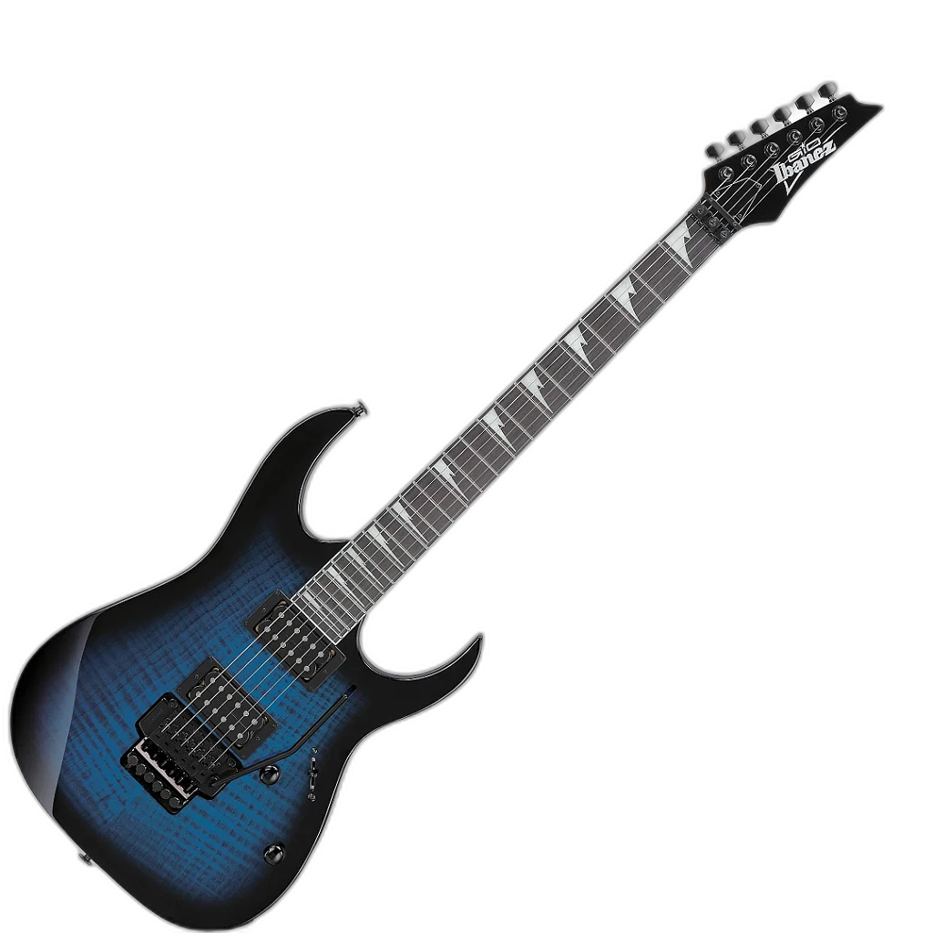 Guitarra 6C RG GIO Trans Blue Sunburst Ibanez GRG320FA-TBS