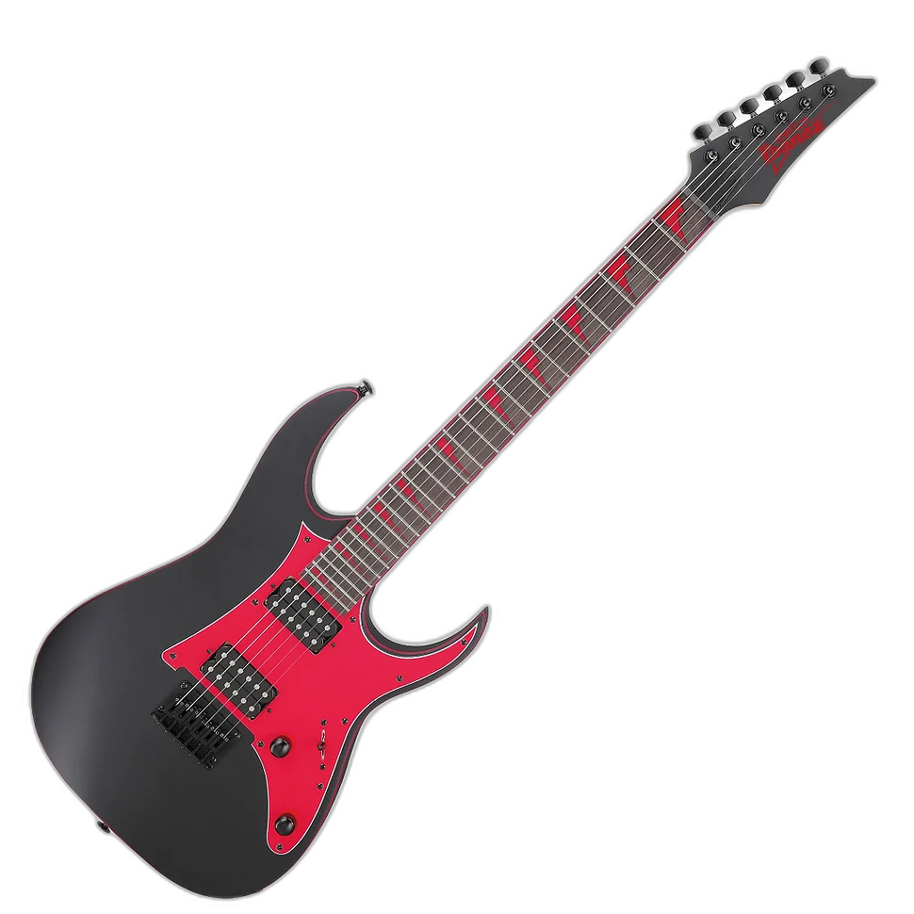 Guitarra 6C RG GIO Black Flat Ibanez RG Series GRG131DX-BKF