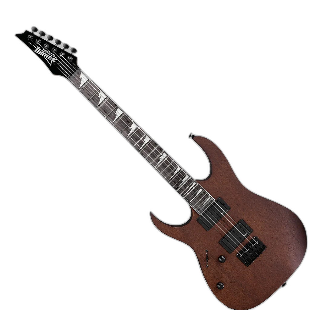 Guitarra 6C Canhota RG GIO Walnut Flat Ibanez GRG121DXL-WNF