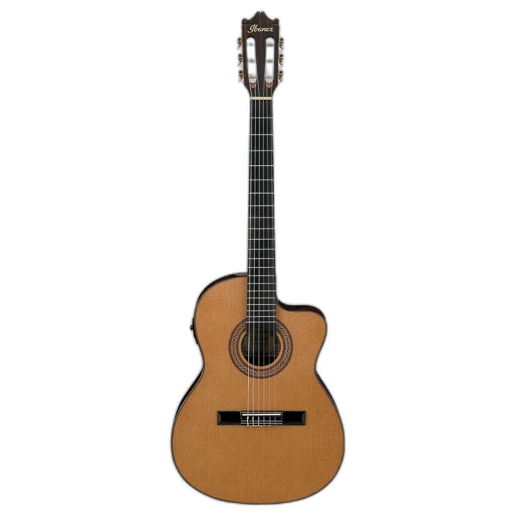 Violão 6C Nylon Amber High Gloss Ibanez Classical GA5TCE-AM