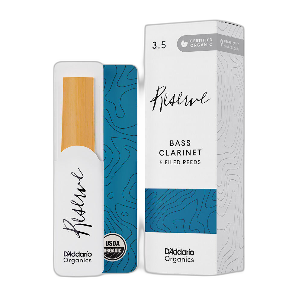 Palheta Clarone 3.5 (5 Unidades) DAddario Organic Reserve
