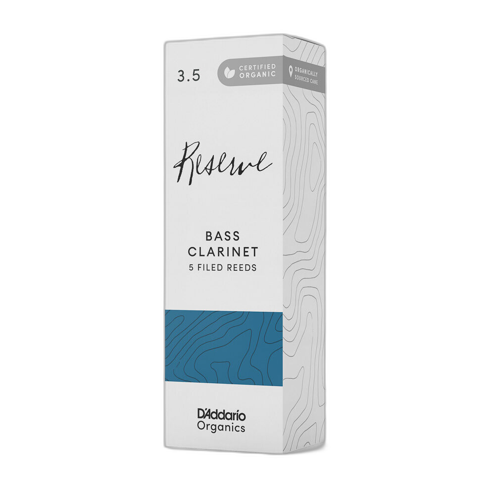 Palheta Clarone 3.5 (5 Unidades) DAddario Organic Reserve