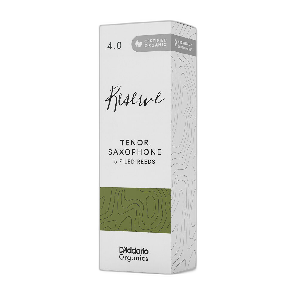 Palheta Sax Tenor 4.0 (5 Peças) DAddario Organic Reserve