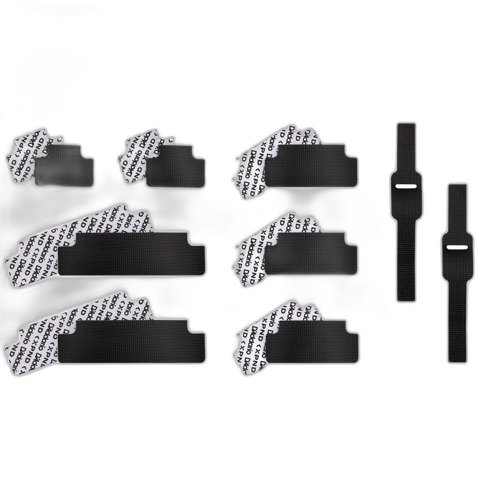 Kit Velcro D Addario Pedais Pedaleira Tam Variados PW-PGS-02