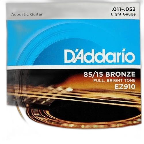 Kit 2 Encordoamento D'addario Para Violão Ez910 Frete Grátis