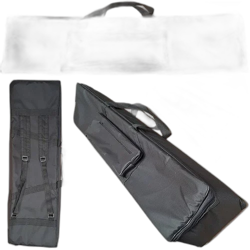 Capa Para Piano Master Luxo Yamaha Np12 Preto + Cobertura