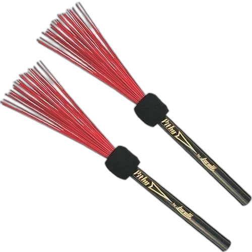 Kit 2 Vassourinhas Nylon Cajon Tv087 Torelli + Canela Shaker