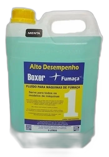 Fluído Para Máquina De Fumaça 5 Litros Aroma Menta Boxer