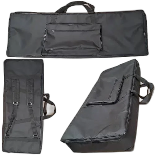 Capa Bag Master Luxo Para Teclado Yamaha Ew410 Nylon Preto