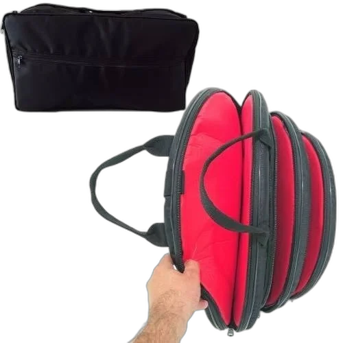 Kit Capa Pratos Master Luxo Até 22 Pol C/ Capa Pedal Duplo
