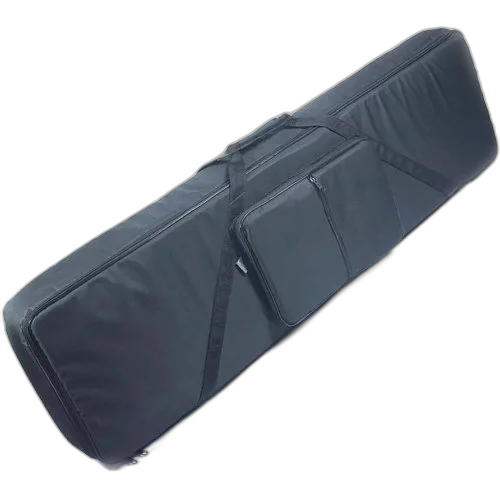 Capa Teclado 6/8 Acolchoado Bolso Duplo Super Luxo Nylon