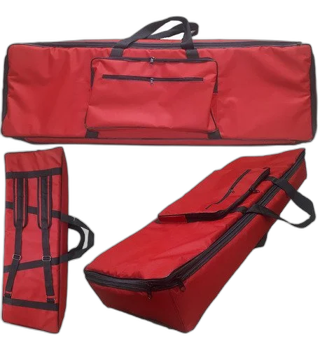Capa Para Teclado Korg M50 73 Teclas Master Luxo Vermelho