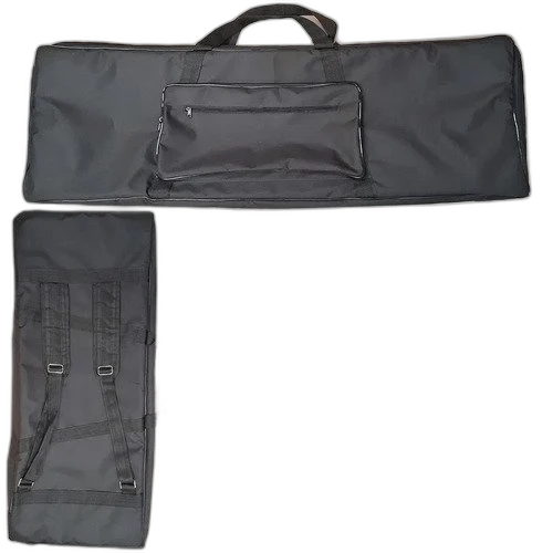 Kit Capa Master Luxo Teclado 5/8 Acolchoada Preto Acessórios