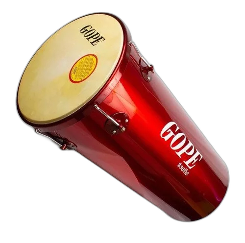 Kit Percussão Gope Cereja Rebolo Pandeiro Repique Reco Reco