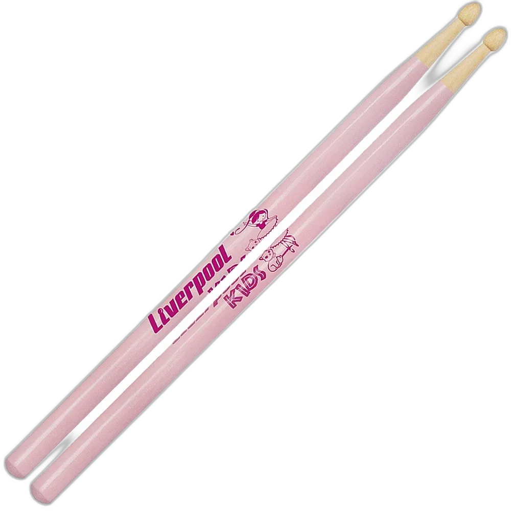 Par De Baquetas Kids Rosa Liverpool Baqueta Infantil
