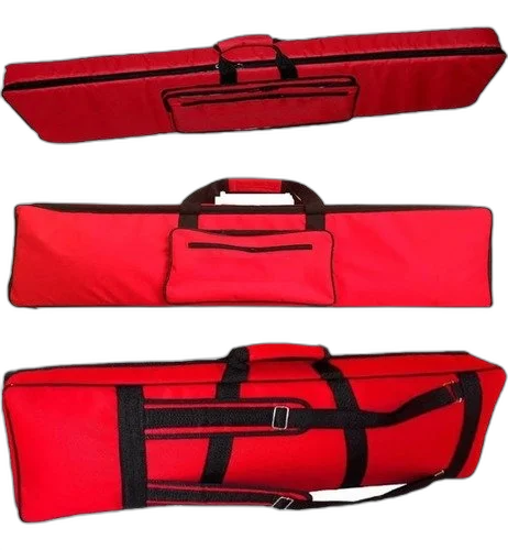 Capa Bag Para Nord Electro 6d 73 Teclas Master Luxo Vermelho