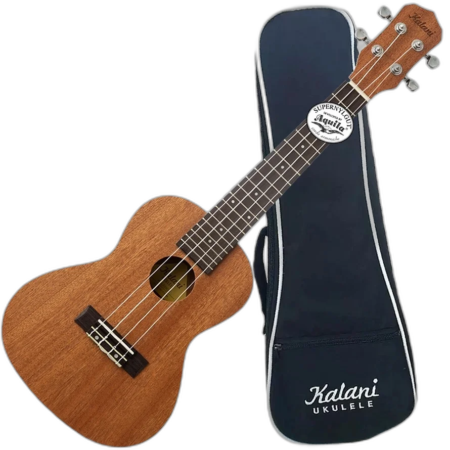 Ukulele Kalani Concerto 24 Tribes Series Sapele Kal220 Cs