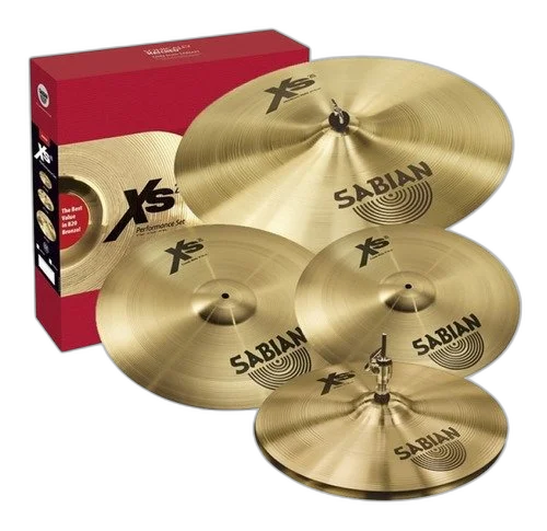Kit Pratos Bateria Vintage Liga B20 Xs5005bg Sabian Envio24h