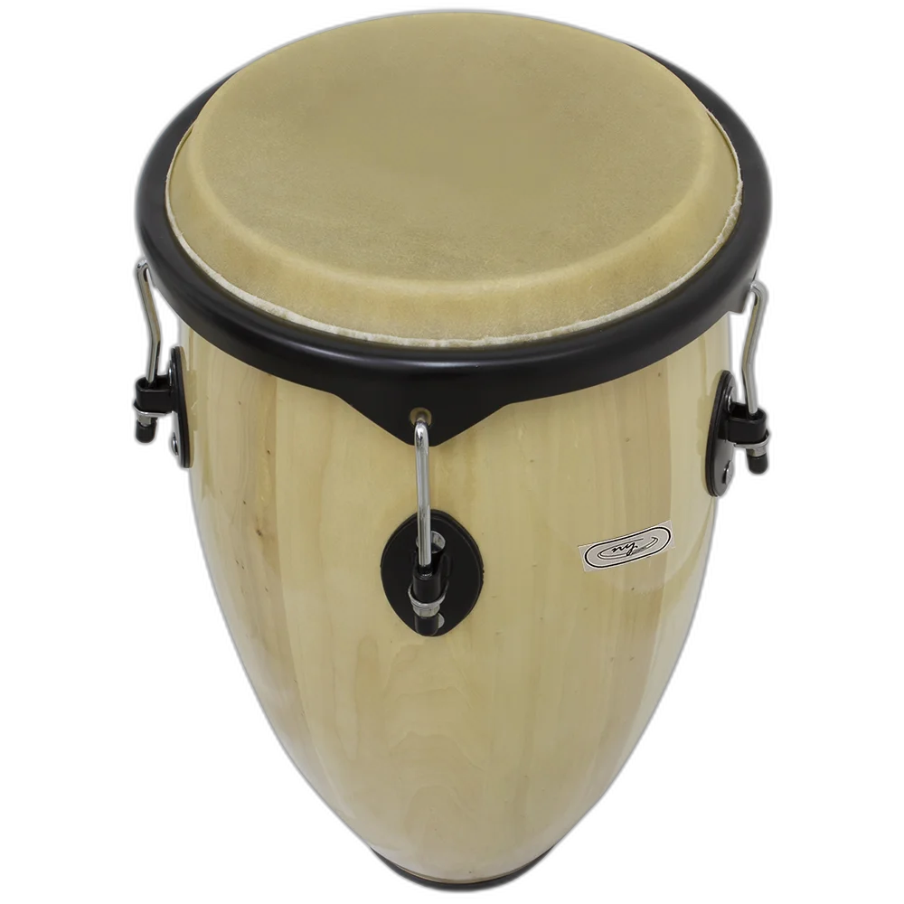 Par De Congas 11 E 12 Natural Com Suporte New York