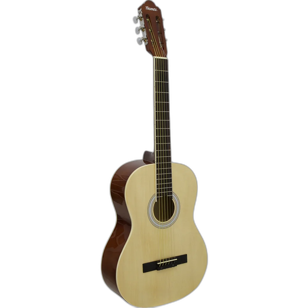 Violão Acústico De Aço Para Destros Com Tensor Tcg 390 A Natural Thomaz