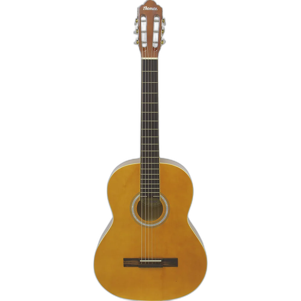 Violão Acústico De Aço Para Destros Com Tensor Tcg 390 A Amarelo Thomaz
