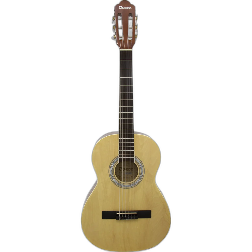 Violão Acústico Infantil De Nylon Para Destros Com Tensor Tcg 360 Natural Thomaz