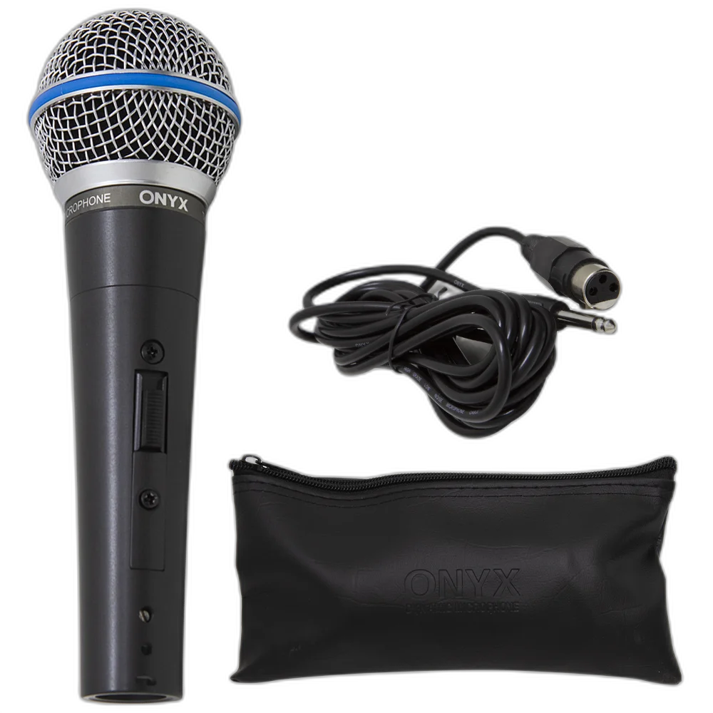Microfone Dinâmico Com Fio Tk 58c Onyx